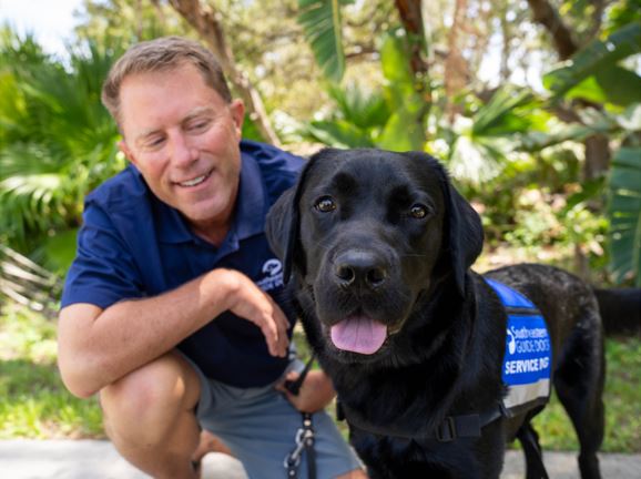 Southeastern Guide Dogs – Morgan Watt & Service Dog Don